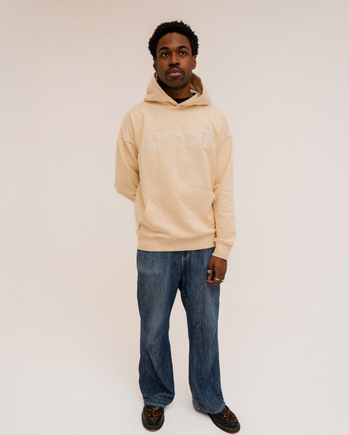 "TOO LATE" HEAVY SWEATSHIRT