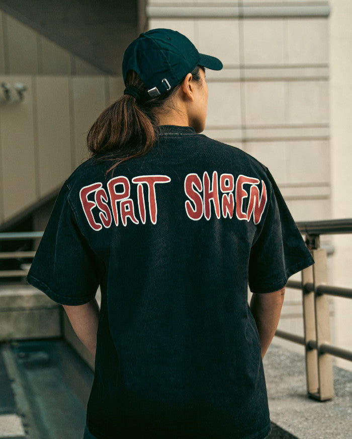 VINTAGE BLACK ULTRA HEAVY TEE