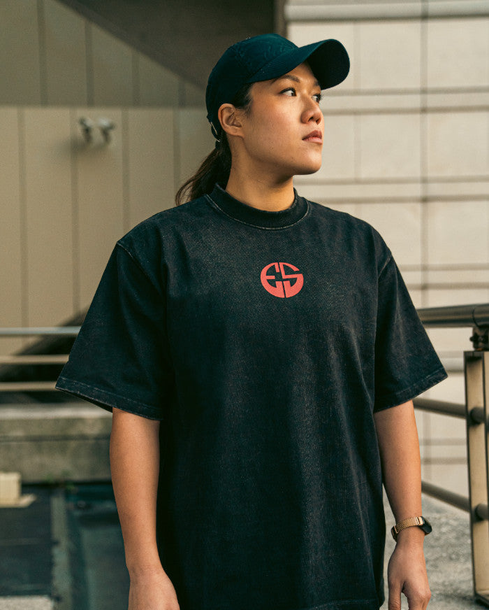 VINTAGE BLACK ULTRA HEAVY TEE