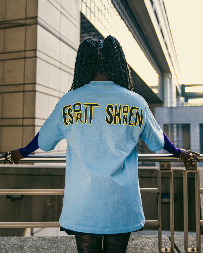 BLUE ULTRA HEAVY TEE