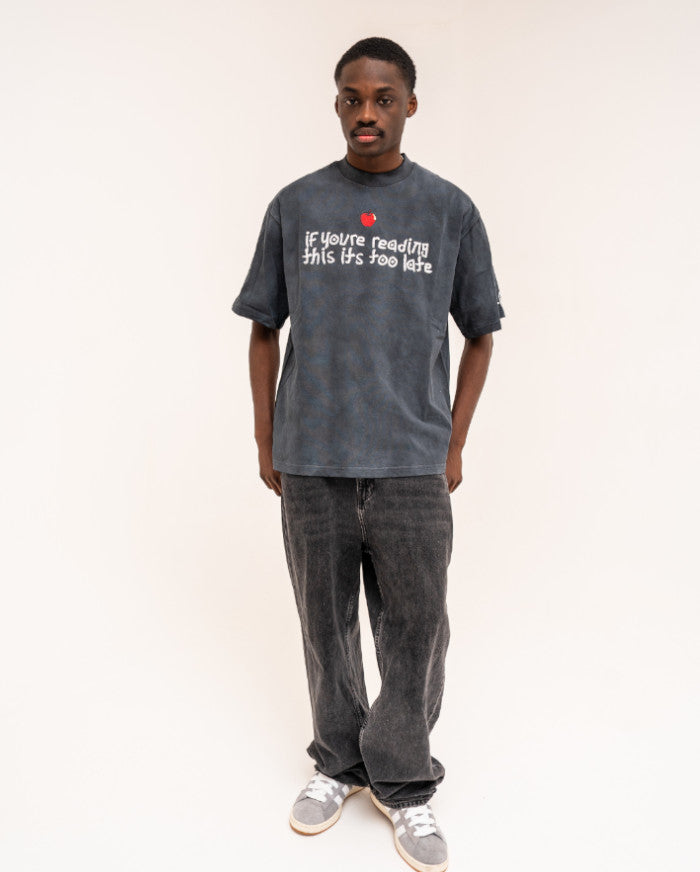 "TOO LATE" VINTAGE WASHED TEE