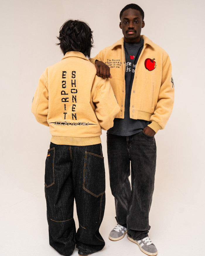 HOMAGE WOOL VARSITY JACKET