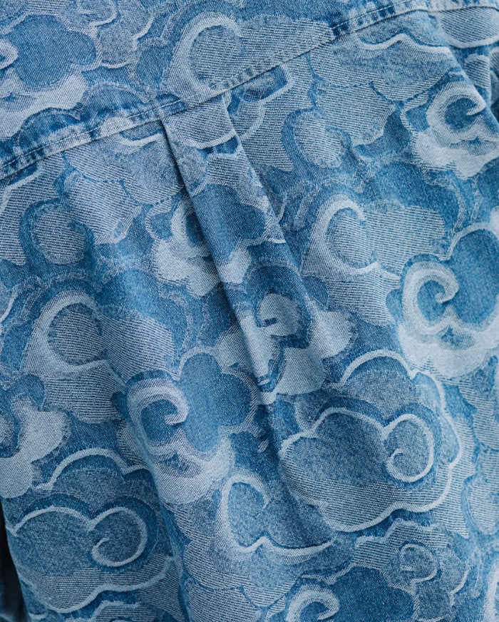 CLOUD JACQUARD DENIM CHEMISE